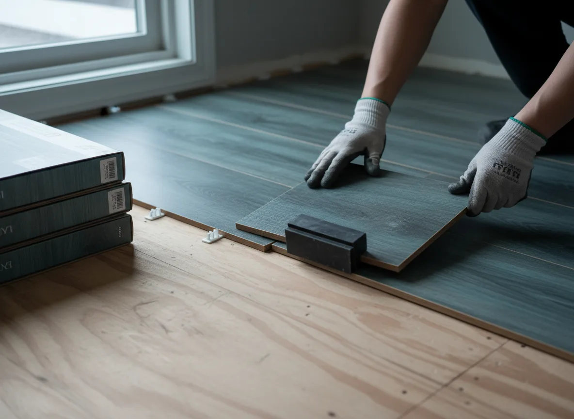 Luxury Vinyl Plank Installation company in Little York, IL